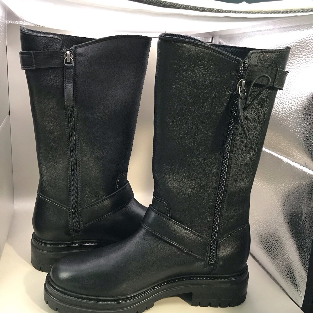 Harley Davidson Ladies Size 7 11" Westfield Black Boot - Picture 3 of 9